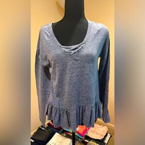 NWT Girls Justice Long Sleeve Tee Size 16/18